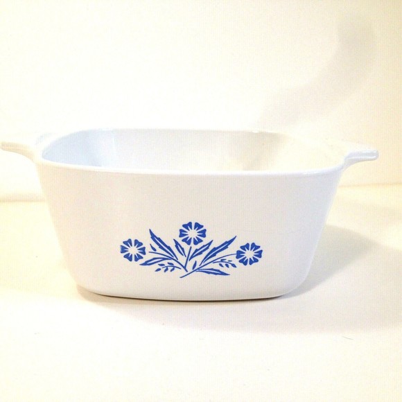Corningware Other - Vintage CORNING WARE P-43-B Blue Cornflower Casserole Baking Dish 2 3/4 Cups